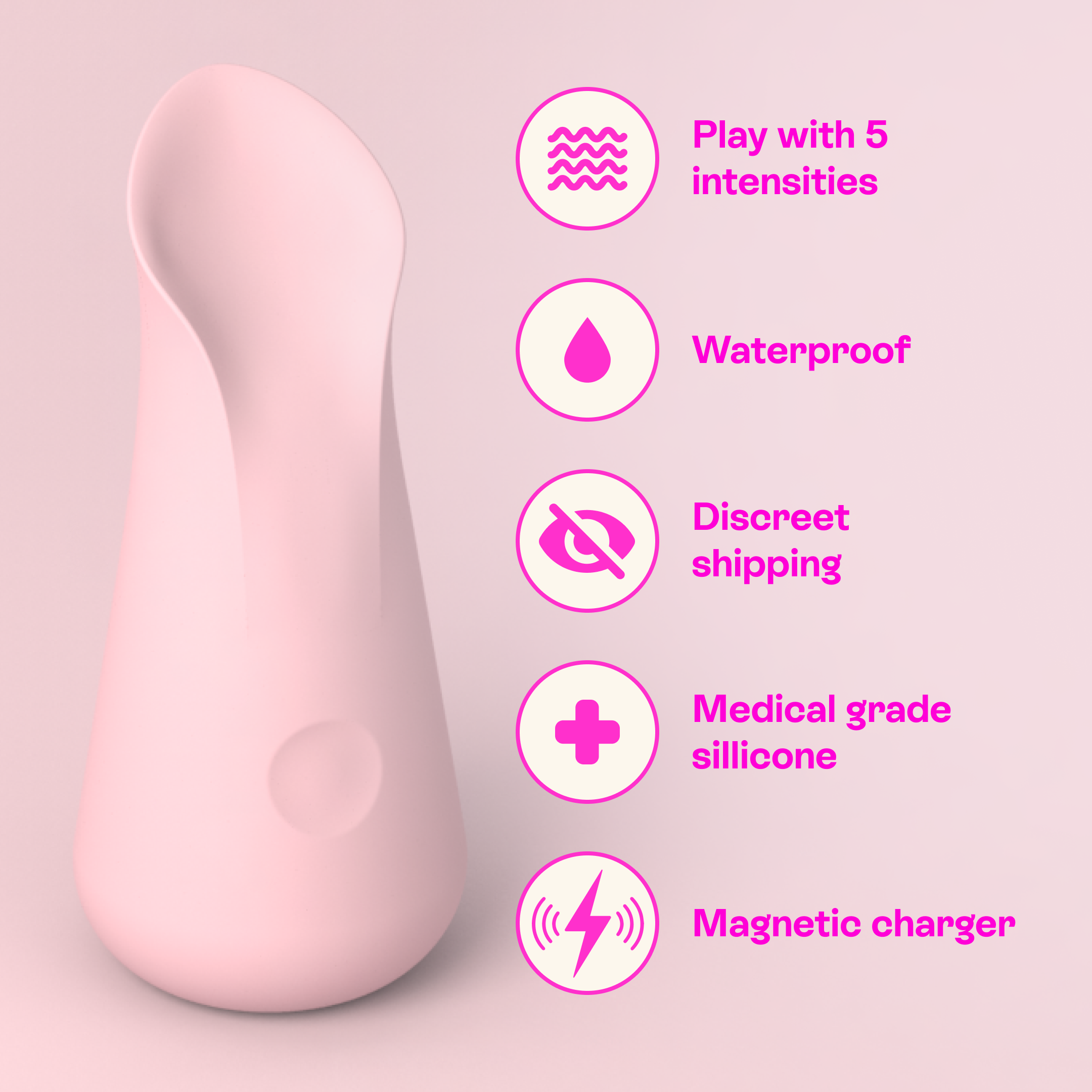 Uno Vibrator — close detail